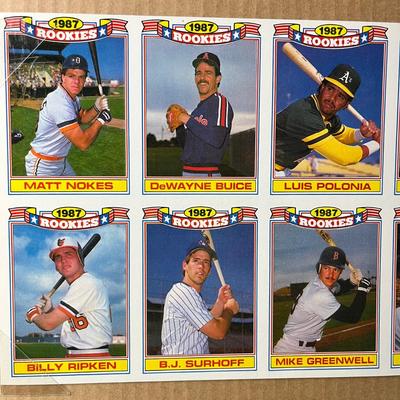 1983 Rookie Card Poster