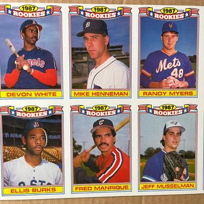1983 Rookie Card Poster