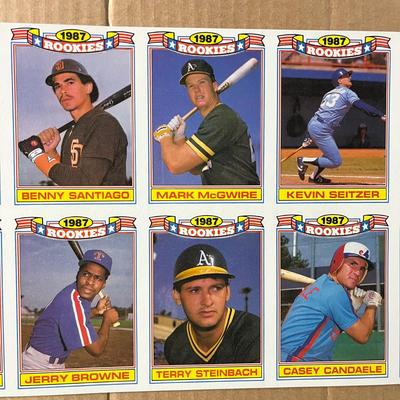 1983 Rookie Card Poster