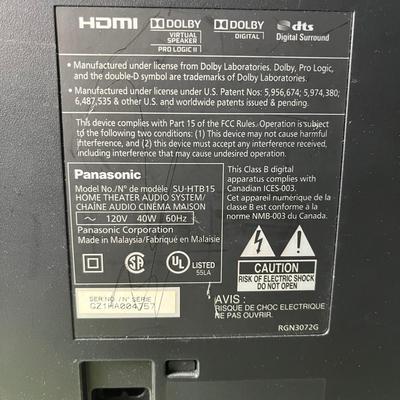 Panasonic Home Theater Speaker