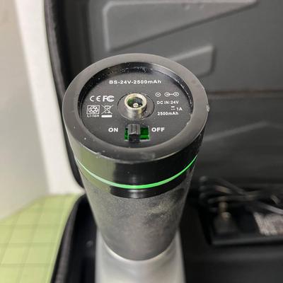 Percussion Massage Gun with Accessories/Case