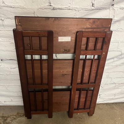 Wooden Foldable Shelves Bookshelf