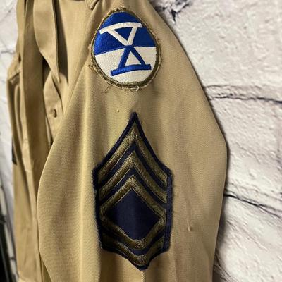 Vintage Military Uniform - Tan