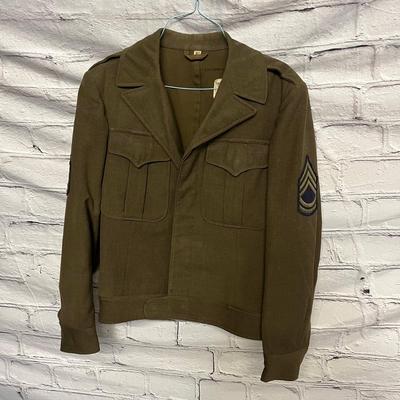 Vintage Military Uniform - Green