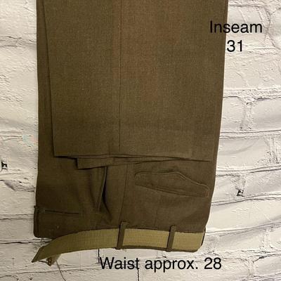 Vintage Military Uniform - Green