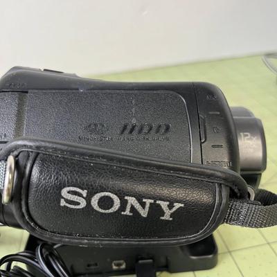 Sony Camcorder with Charging Dock