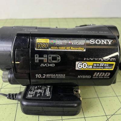 Sony Camcorder with Charging Dock