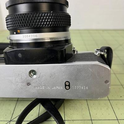 Vintage Olympus OM10 Camera and Extra Lens