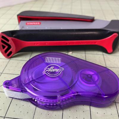 Stapler and Craft Tape