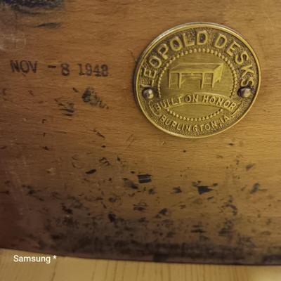 Vintage Solid Wood Leopold Desks