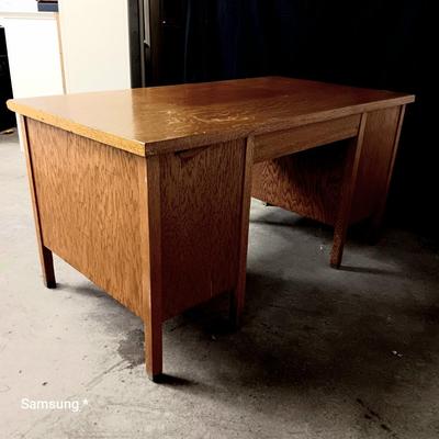 Vintage Solid Wood Leopold Desks