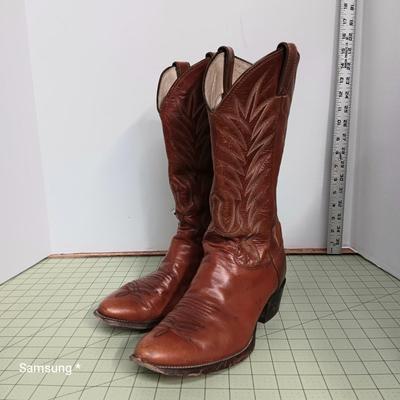 Justin Style Cowboy Boots - Size 10