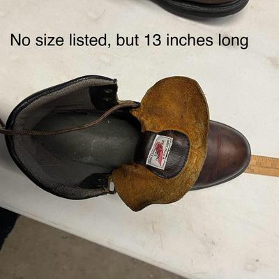 Red Wing Leather Boots 