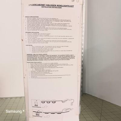 Undercabinet Halogen Minilight Kit