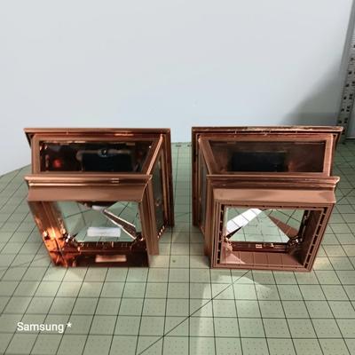 Copper Finish Post Cap Solar Lights