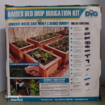 Raised Garden Bed Drip Irrigation Kit 