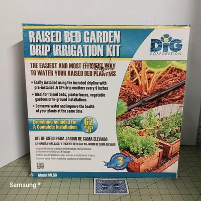 Raised Garden Bed Drip Irrigation Kit 