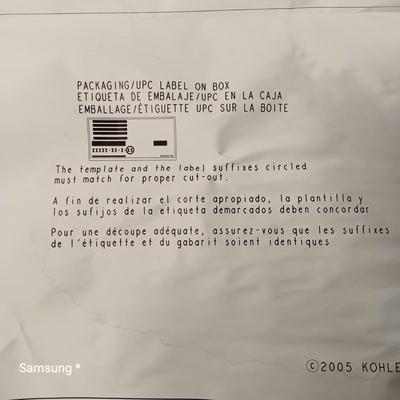 Kohler Bathroom Sink - 16 3/4" X 21 1/2"