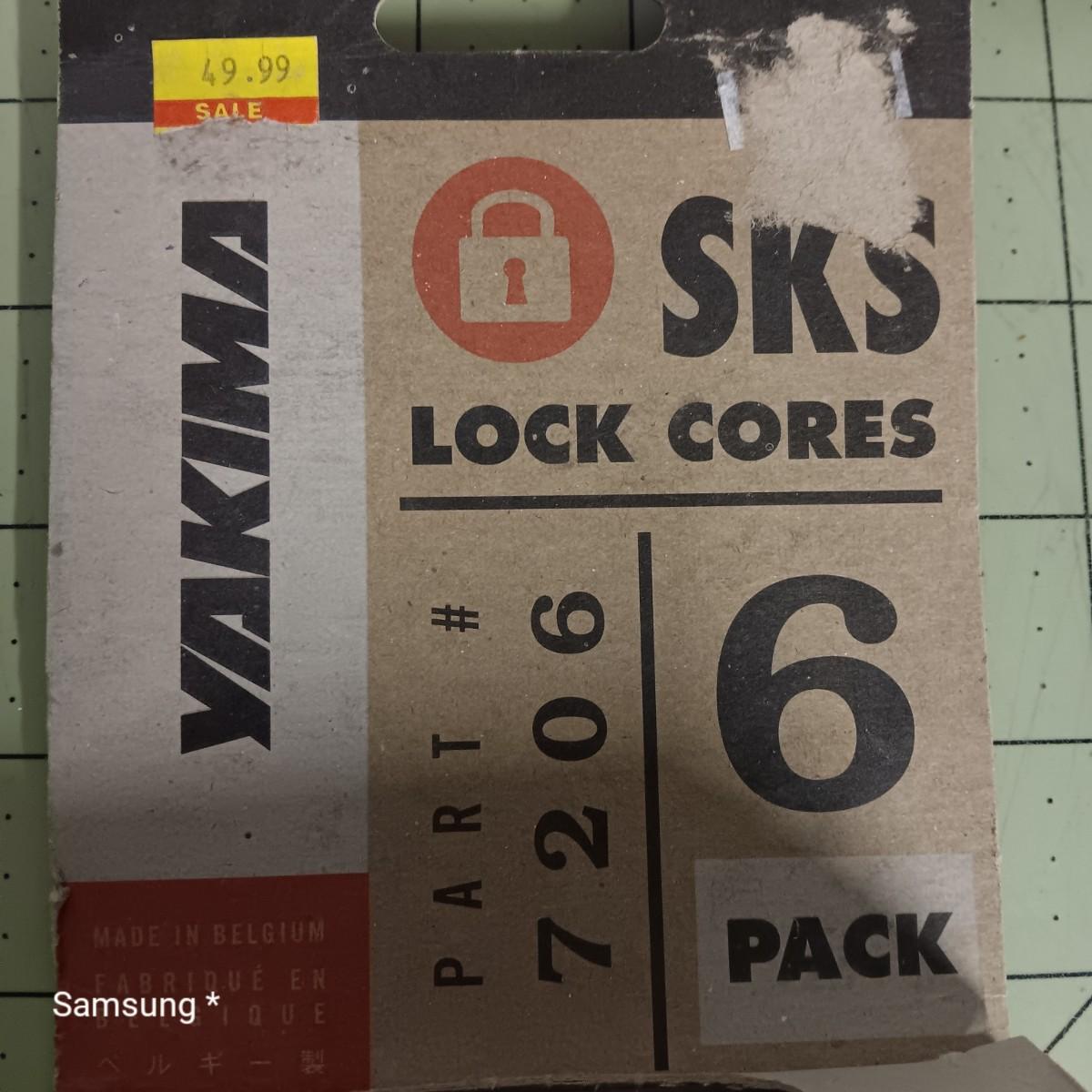 thumbnail interactive-video image 1 of Yakima SKS Lock Cores & Replacement Keys – OEM A146 A147 A148, Genuine 1 of 2