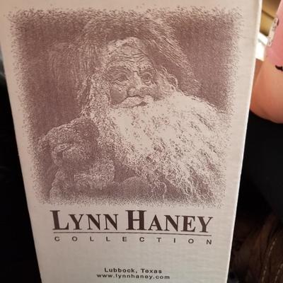 Lynn Haney Log Cabin Santa
