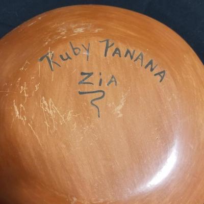 Vintage Santo Domingo Pueblo Bowl