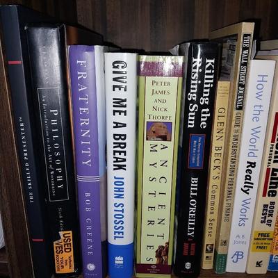 A COLLECTION OF NON-FICTION BOOKS