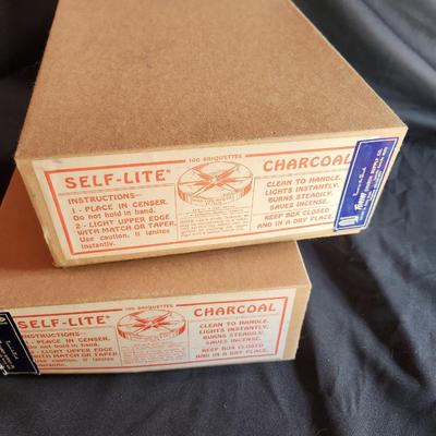 Two Boxes of Vintage Sacramental Charcoal