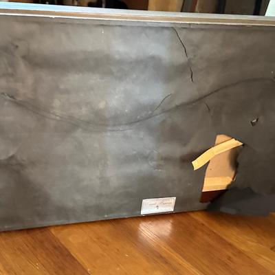 Vintage Violin in Display Case Shadow Box