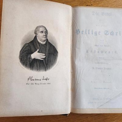 Old Lutheran Bible