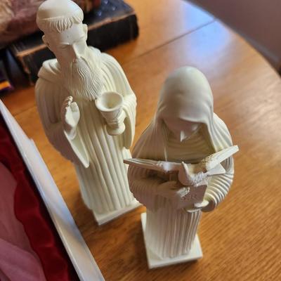 Set of Statues of St. Meinrad & St. Hildegard