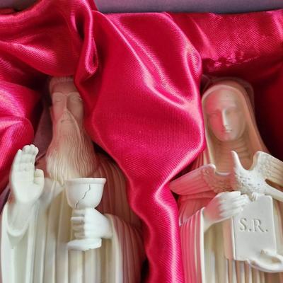 Set of Statues of St. Meinrad & St. Hildegard