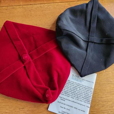 Luther Red Hat of Wittenburg & A Black One Too