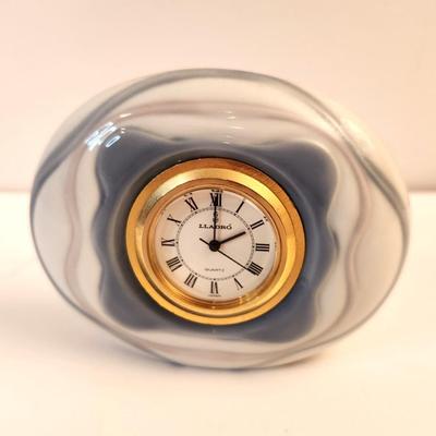 Lot #41  Small LLADRO Clock