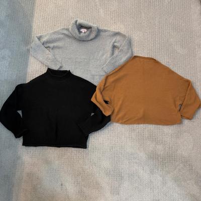 514 Three Crop Top Sweaters, Leith, Zesica, Pink Rose