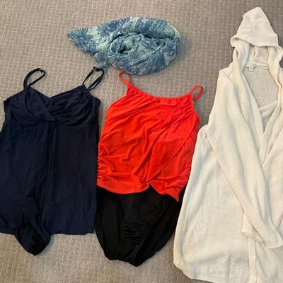 520 Garnet Hill, Magic Suit, J. Jill Bathing Suit Set