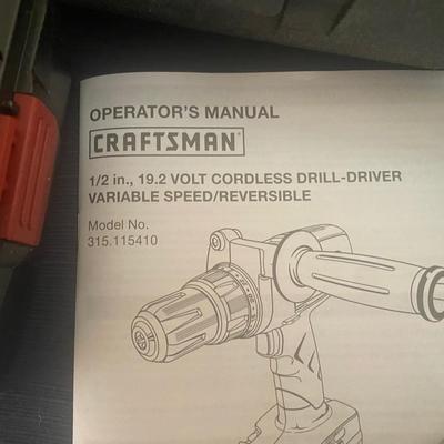 Craftsman Worklight and Drill/Driver