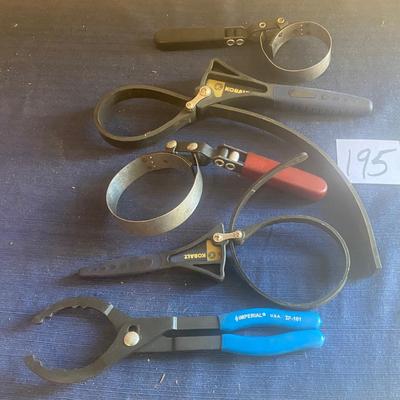 Filter Wrench Lot