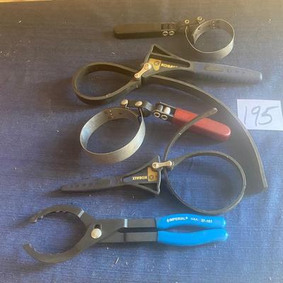 Filter Wrench Lot