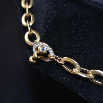 Vintage Nolan Miller Fashion Necklace 18â€ 55.1g