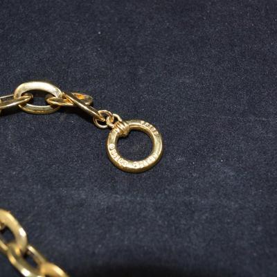Vintage Nolan Miller Fashion Necklace 18â€ 55.1g