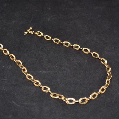 Vintage Nolan Miller Fashion Necklace 18â€ 55.1g