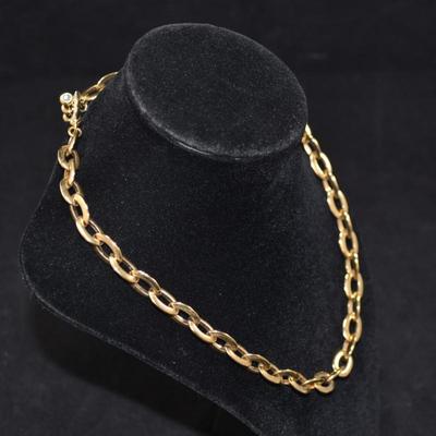 Vintage Nolan Miller Fashion Necklace 18â€ 55.1g