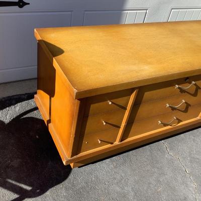 Lane Cedar Chest Mid-Century look with casters, 20