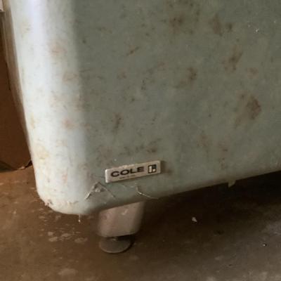 Cole Made in the USA Tanker Metal Desk, 6 drawers, 6'L 28"H 35"depth