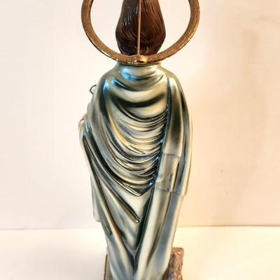 Lot #53  Vintage Chalkware Statue St. Jude