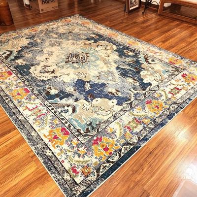 Lot #59  Large Contemporary Area Rug  "Safavieh" brand - 8" x 10"