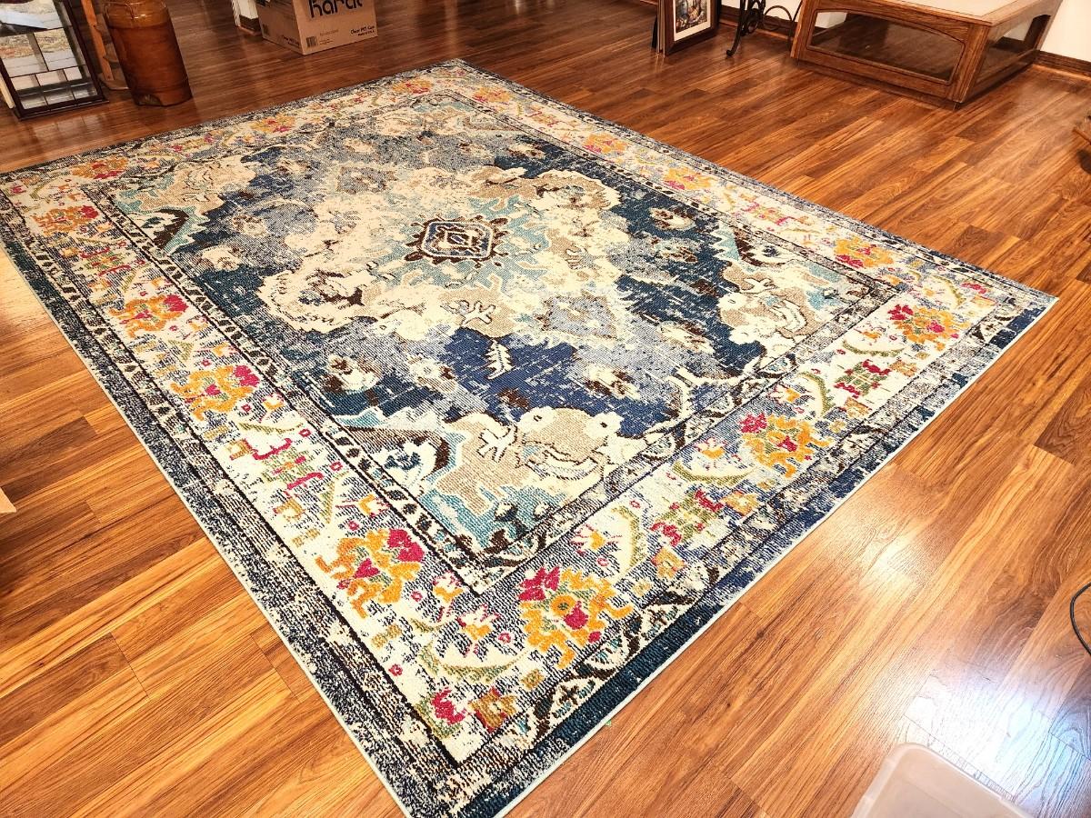 Lot 59 Large Contemporary Area Rug "Safavieh" brand 8" x 10"