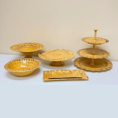 MADE IN ITALY ~ Set Of Six (6) Serving Dishes ~ *Read Details
