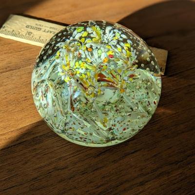 Large Vintage Milifiori(?) Paperweight