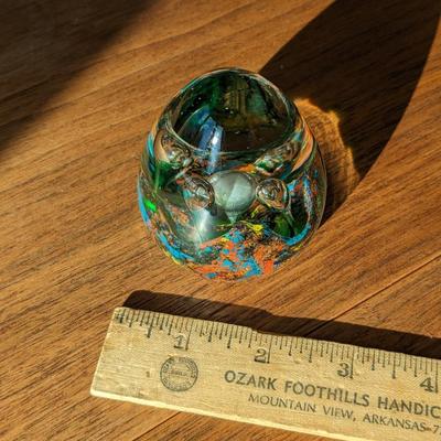 Gorgeous Dynasty or Murano(?) Paperweight